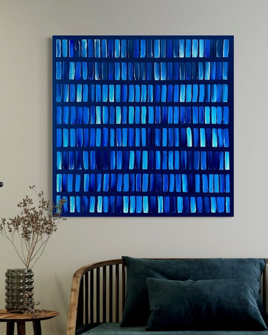 Blue Library - SOLD